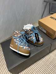 Uubags Moon Boot Icon Low Optical - Brown/Elephant Grey Shoes 4cm - 5