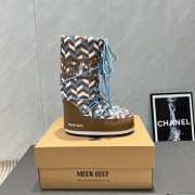 Uubags Moon Boot Icon Brown/Elephant Gray Shoes 4cm - 4