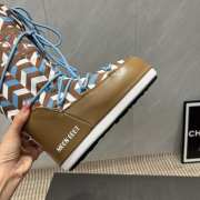 Uubags Moon Boot Icon Brown/Elephant Gray Shoes 4cm - 3