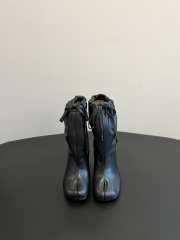 Uubags Maison Margiela Tabi Balloon 8cm Ankle Boots In Black  - 1