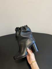 Uubags Maison Margiela Tabi Balloon 8cm Ankle Boots In Black  - 6