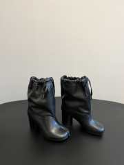 Uubags Maison Margiela Tabi Balloon 8cm Ankle Boots In Black  - 5