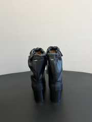 Uubags Maison Margiela Tabi Balloon 8cm Ankle Boots In Black  - 2