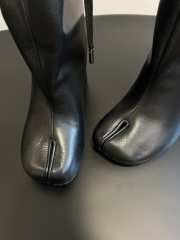 Uubags Maison Margiela Tabi Balloon 8cm Ankle Boots In Black  - 3