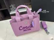 Uubags Coach Cargo Tote Bag 26 In Purple 26x19x15cm - 2