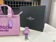 Uubags Coach Cargo Tote Bag 26 In Purple 26x19x15cm - 3