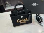 Uubags Coach Cargo Tote Bag 26 In Black 26x19x15cm - 6