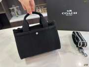 Uubags Coach Cargo Tote Bag 26 In Black 26x19x15cm - 4