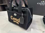 Uubags Coach Cargo Tote Bag 26 In Black 26x19x15cm - 2