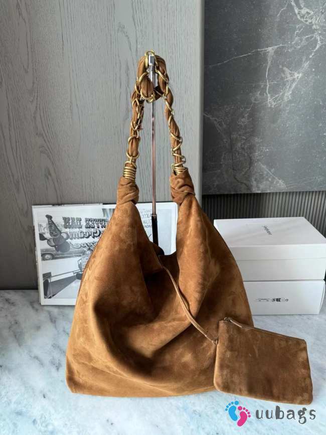 Uubags YSL Amalia in suede leather bag 37x44cm - 1
