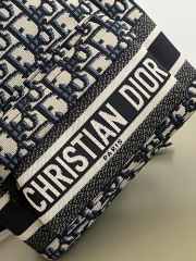 Uubags Dior Travel Backpack Blue Dior Oblique Jacquard 21.5x13x31.5cm - 3
