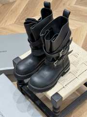 Uubags Balenciaga Venom high boot in black calfskin  - 5