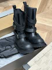 Uubags Balenciaga Venom high boot in black calfskin  - 4