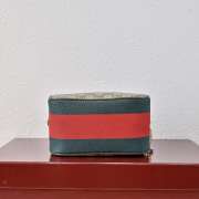 Uubags Gucci Ophidia mini bag green cotton linen lining 16x10x8cm - 4