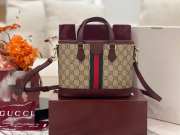 Uubags Gucci 836848 Ophidia small tote bag in red 22.5x17x11cm - 5