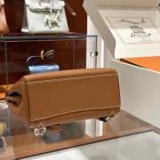 Uubags Hermes Kelly Ado PM Rucksack Backpack In Tan 22cm - 6