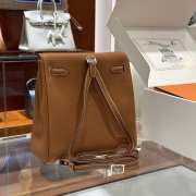 Uubags Hermes Kelly Ado PM Rucksack Backpack In Tan 22cm - 3