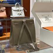 Uubags Hermes Kelly Ado PM Rucksack Backpack In Grey 22cm - 3