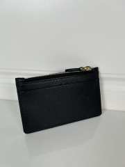 Uubags Prada Saffiano Business Card Case Black Leather 7.5x12cm - 6