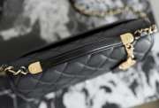 Uubags Chanel 25B Top Handle Bag In Black 16x25x8cm - 4