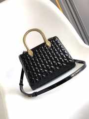 Uubags Bvlgari Serpentine Duo tote bag in black 21.5x15x6cm - 5