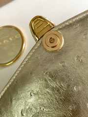 Uubags Bvlgari Serpenti Forever medium top handle bag in light gold 25x16.5x8cm - 5