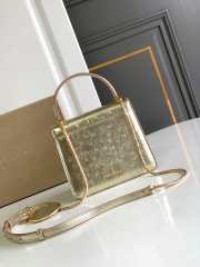 Uubags Bvlgari Serpenti Forever medium top handle bag in light gold 18.5x16x10.5cm - 6