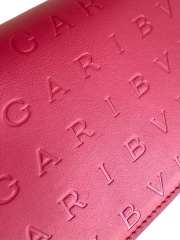 Uubags Bvlgari Logo chain wallet in pink calfskin 19x10.5x4.5cm - 5