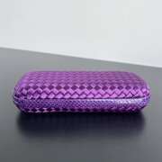 Uubags Bottega Veneta Minaudière Clutch In Dark Purple 25x10x5cm - 6