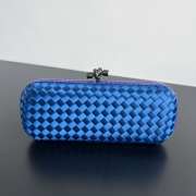Uubags Bottega Veneta Minaudière Clutch In Dark Blue 25x10x5cm - 1