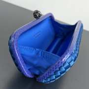 Uubags Bottega Veneta Minaudière Clutch In Dark Blue 25x10x5cm - 4