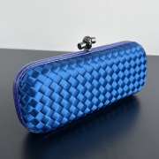 Uubags Bottega Veneta Minaudière Clutch In Dark Blue 25x10x5cm - 6