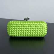 Uubags Bottega Veneta Minaudière Clutch In Green 25x10x5cm - 1