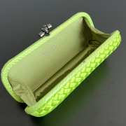 Uubags Bottega Veneta Minaudière Clutch In Green 25x10x5cm - 3