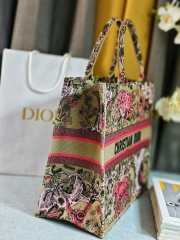 Uubags Large Dior Dioriviera Book Tote Bag Pink Beige 41.5x34.5x16cm - 4