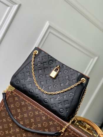 Uubags Louis Vuitton M14414 Anytime PM Bag In Black 34x20x13cm