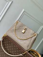 Uubags Louis Vuitton M14414 Anytime PM Bag In Grey 34x20x13cm - 1