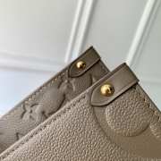 Uubags Louis Vuitton M25523 OnTheGo MM Bag In Smoke 35x27x14cm  - 5