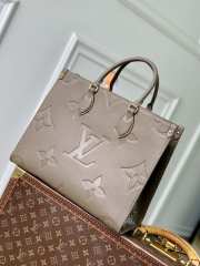 Uubags Louis Vuitton M25523 OnTheGo MM Bag In Smoke 35x27x14cm  - 4