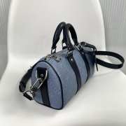 Uubags Louis Vuitton M14681 Keepall Bandoulière 25 Bag In Sky Blue 25x15x11cm - 6