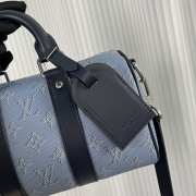 Uubags Louis Vuitton M14681 Keepall Bandoulière 25 Bag In Sky Blue 25x15x11cm - 3