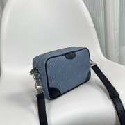 Uubags Louis Vuitton M14684 Trocadéro Wearable Wallet In Blue 20x13x6.5cm - 3