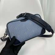 Uubags Louis Vuitton M14684 Trocadéro Wearable Wallet In Blue 20x13x6.5cm - 2