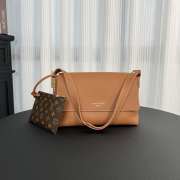 Uubags Louis Vuitton M13151 Low Key Messenger Bag In Cognac Brown 30x18x12cm - 1