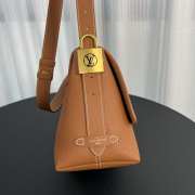Uubags Louis Vuitton M13151 Low Key Messenger Bag In Cognac Brown 30x18x12cm - 6