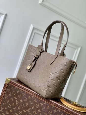 Uubags Louis Vuitton M25858 New All In One PM Bag In Grey 40x22x15cm