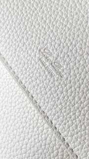 Uubags Loro Piana Extra Drawstring backpack L27 Calfskin In Whisper White/Sun Gold 25x27x14cm - 2