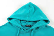 Uubags Balenciaga Turquoise Pullover Hoodie Blue - 6
