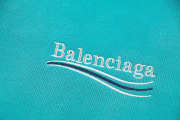 Uubags Balenciaga Turquoise Pullover Hoodie Blue - 2