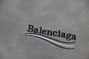 Uubags Balenciaga Turquoise Pullover Hoodie Grey - 3